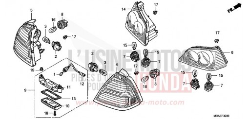 KOMBINATIONSLEUCHTE (GL18009/A) GL18009 de 2009